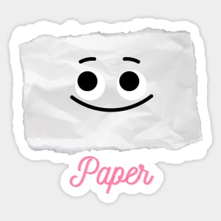 Rock/ Paper/ Scissors (Paper) Sticker